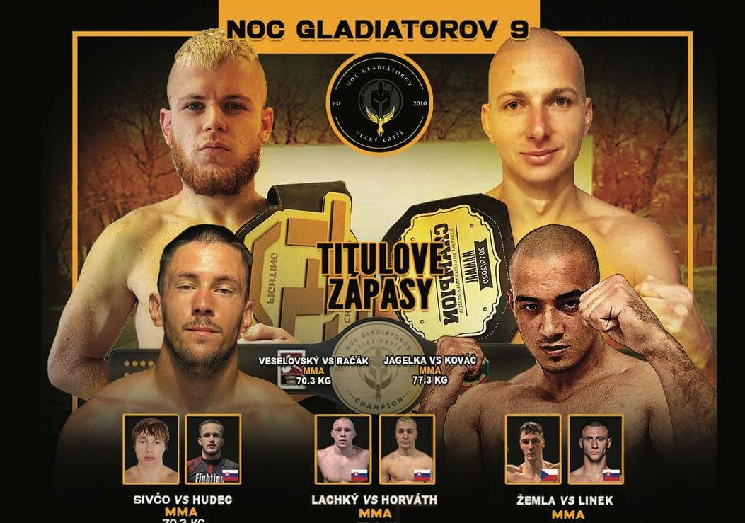 Víkend v Krtíši ponúkne fighterskú šou! Chýbať nebudú titulové súboje či známi hostia