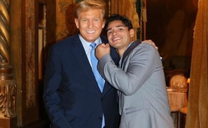 Ryan Garcia a Donald Trump