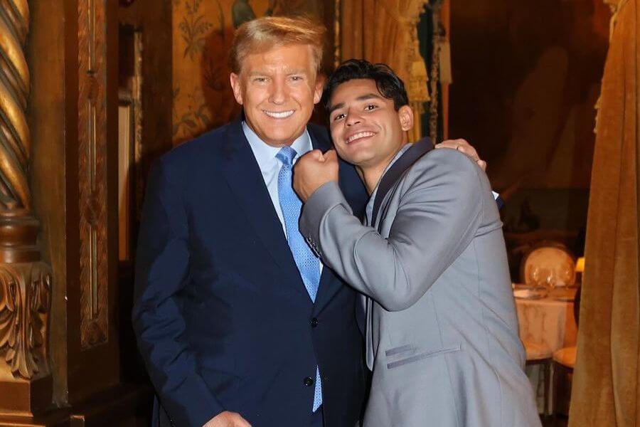 Ryan Garcia a Donald Trump