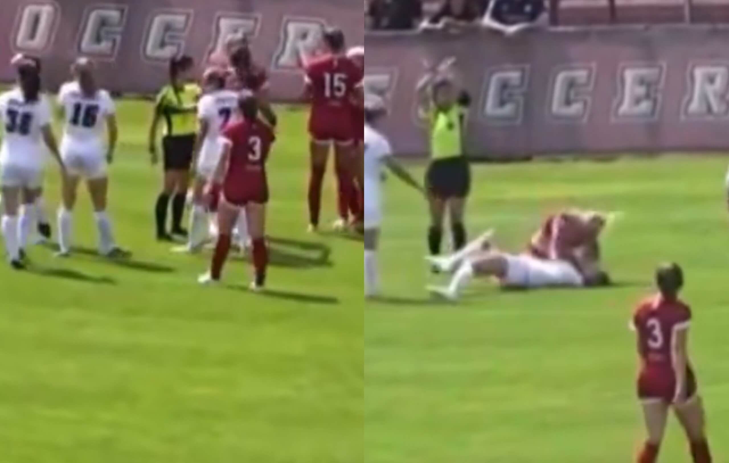 Z INÉHO SÚDKA: Šialená bitka v ženskom futbalovom zápase. Červené karty lietali vzduchom