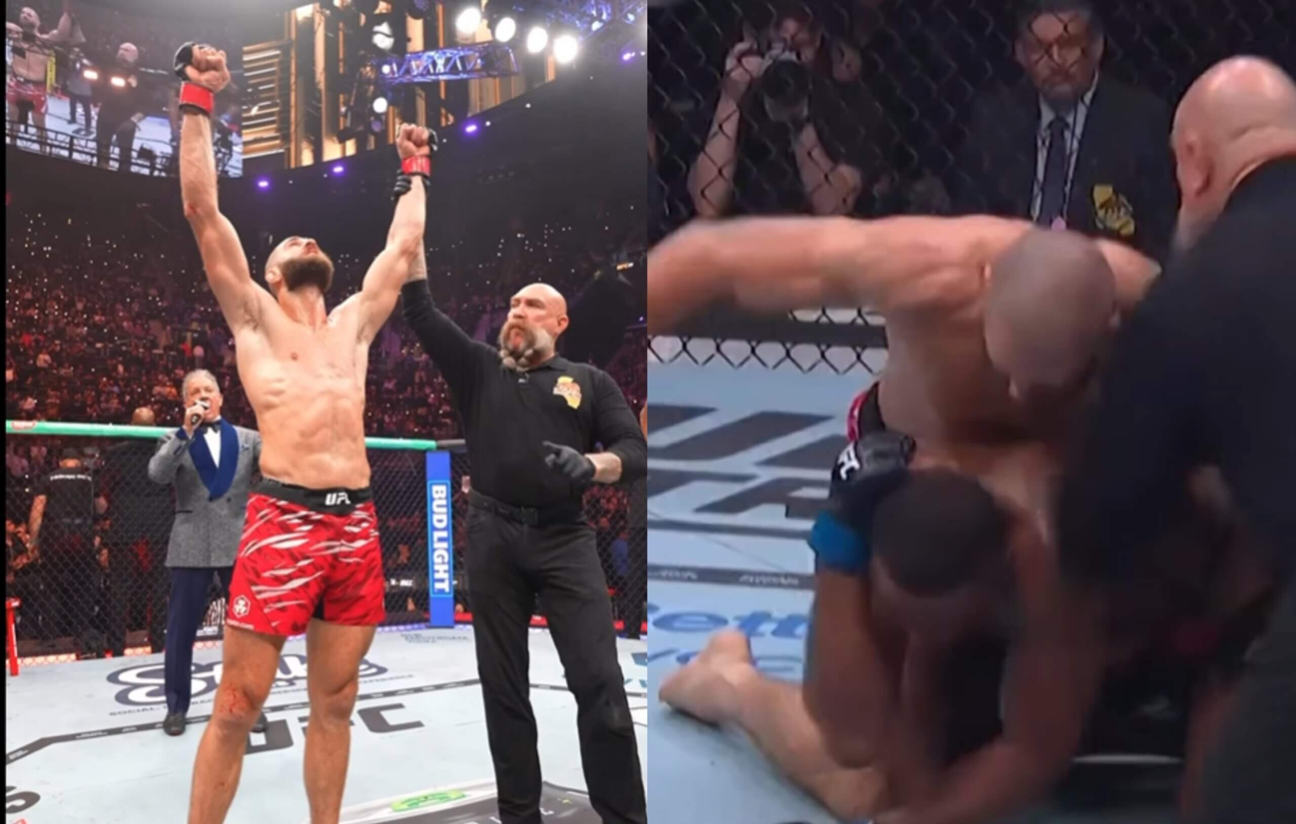 VIDEO: Čistá brutalita! Jiří Procházka dobil svojho veľkého rivala, fanúšikovia šaleli
