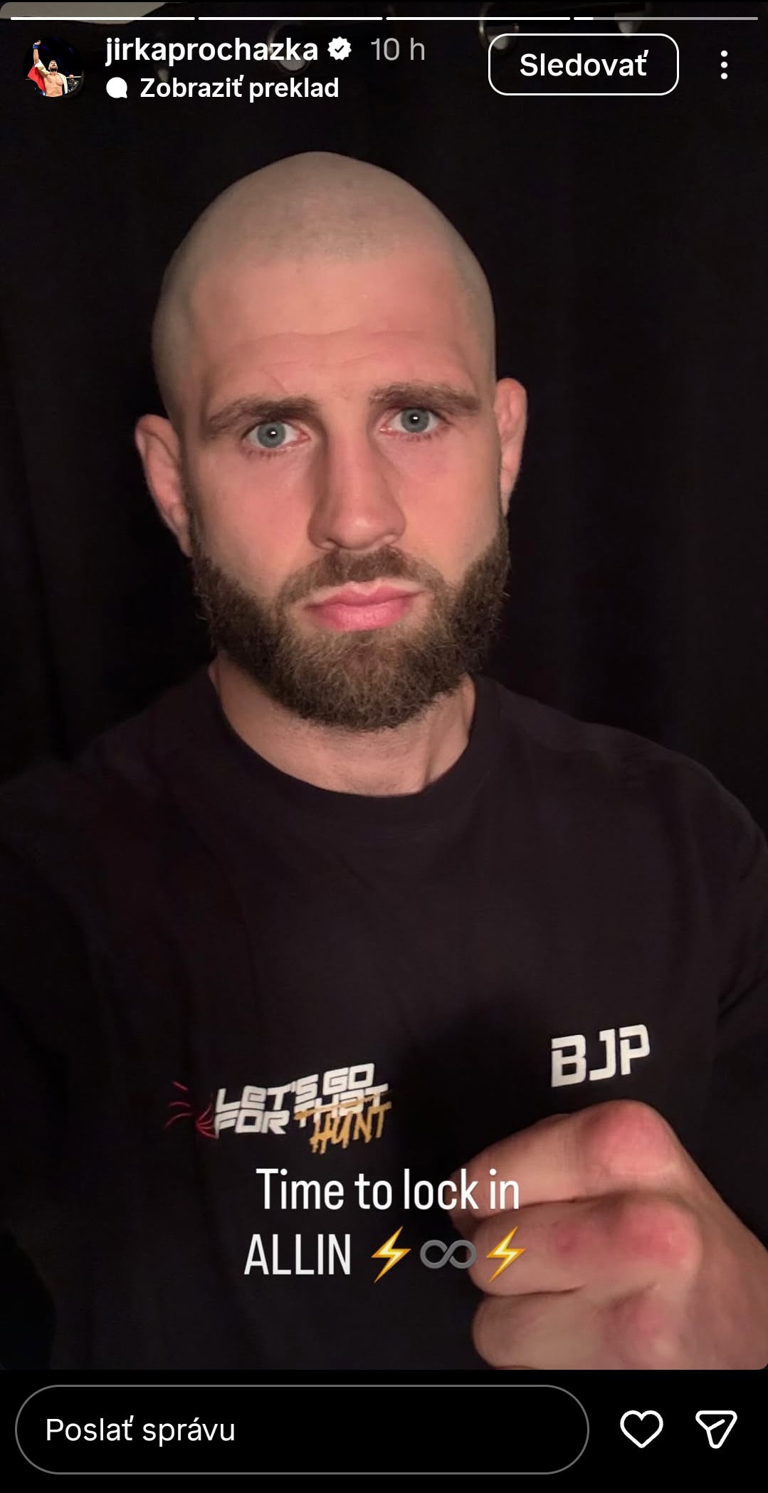 Jiří Procházka účes