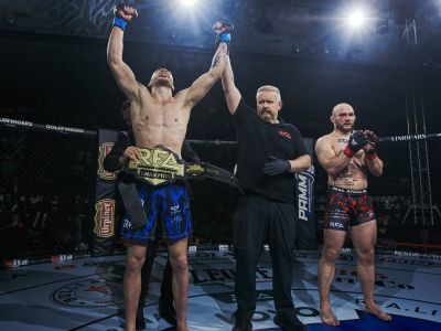 Nový kráľ RFA: Neporazený Martin Kozák získal titul v strednej váhe!